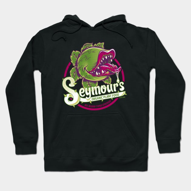 Seymour's Organic Plant Food Hoodie by Nemons